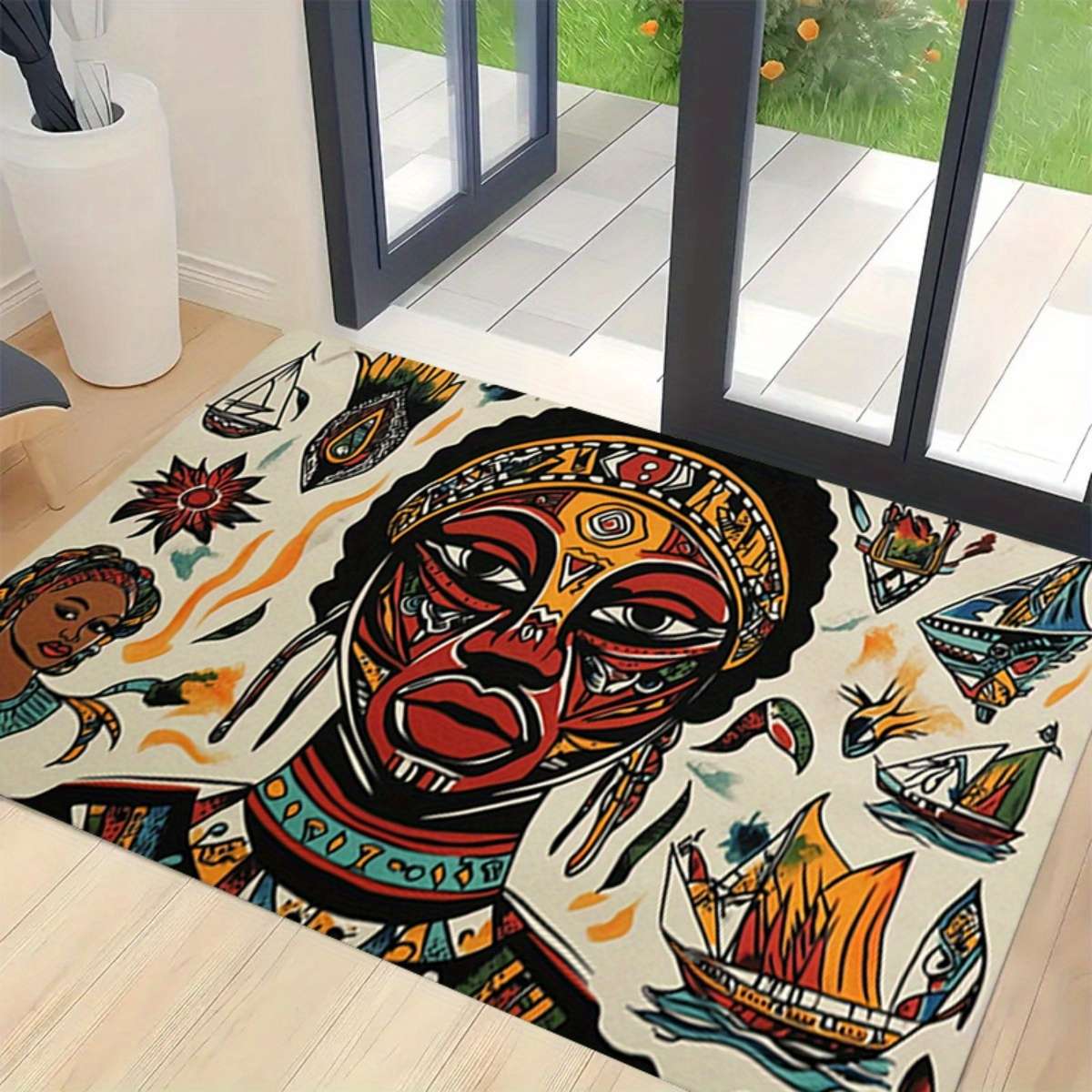 1Pc 60x90cm Floor Mat