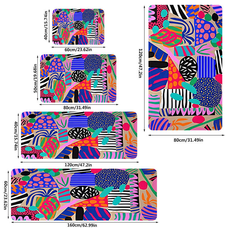 1Pc 40.01x119.99cm 4Ox12Ocm Floor Mat