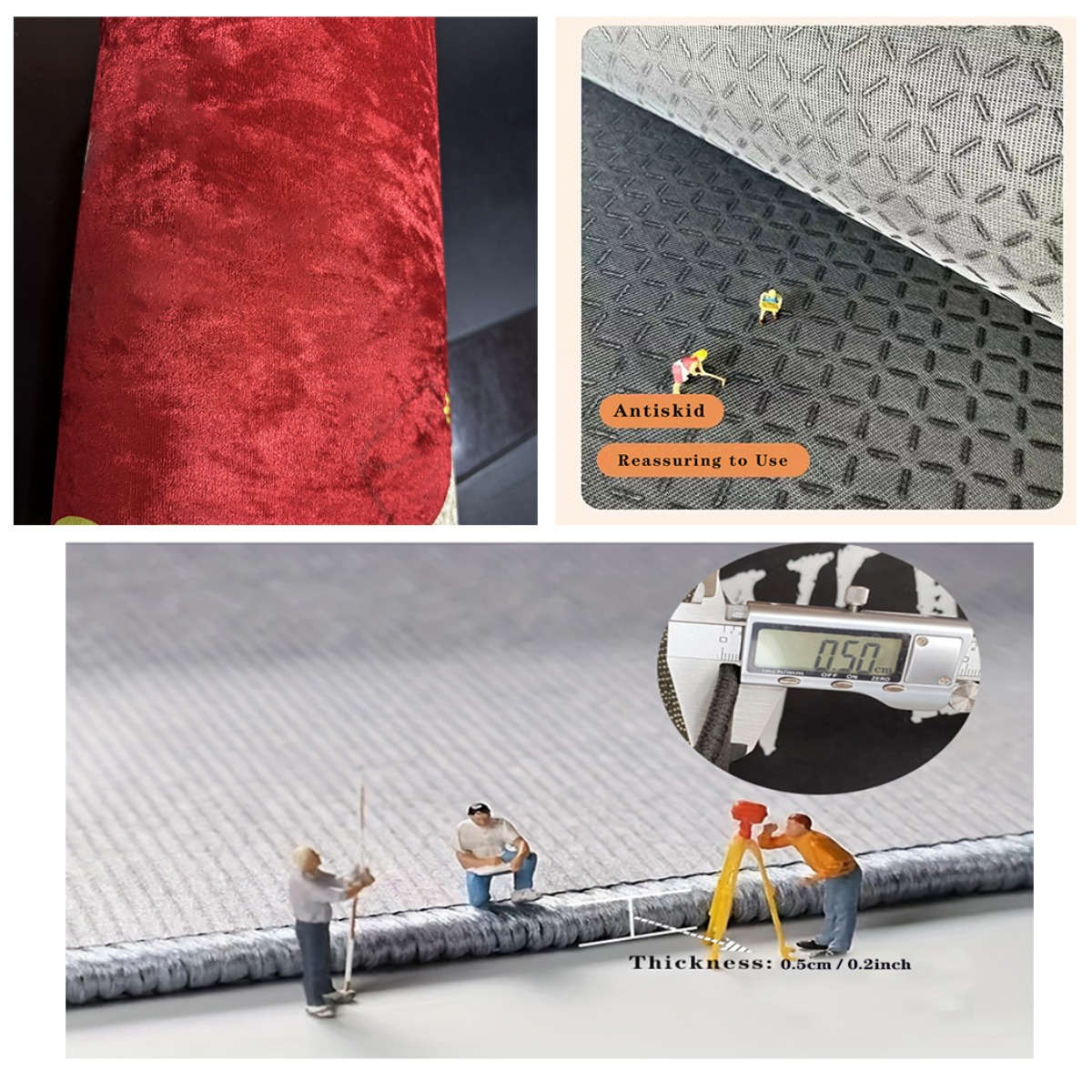 1Pc 50x80cm 19x31inch Floor Mat