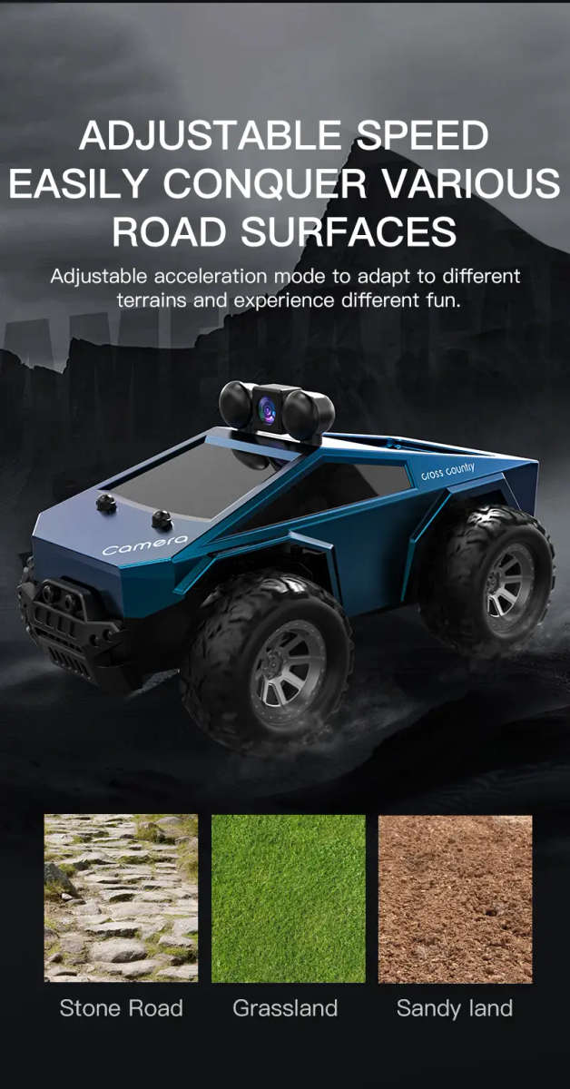 Remote Control Car with Camera Real-time Video Transmission