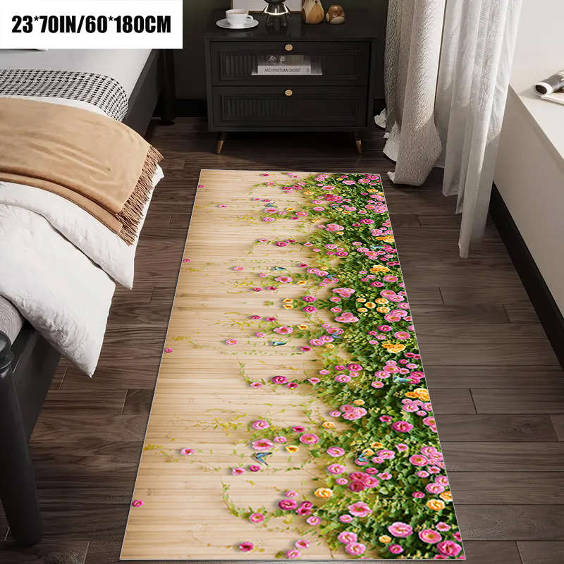 1Pc 23x118inch 60x300cm Floor Mat