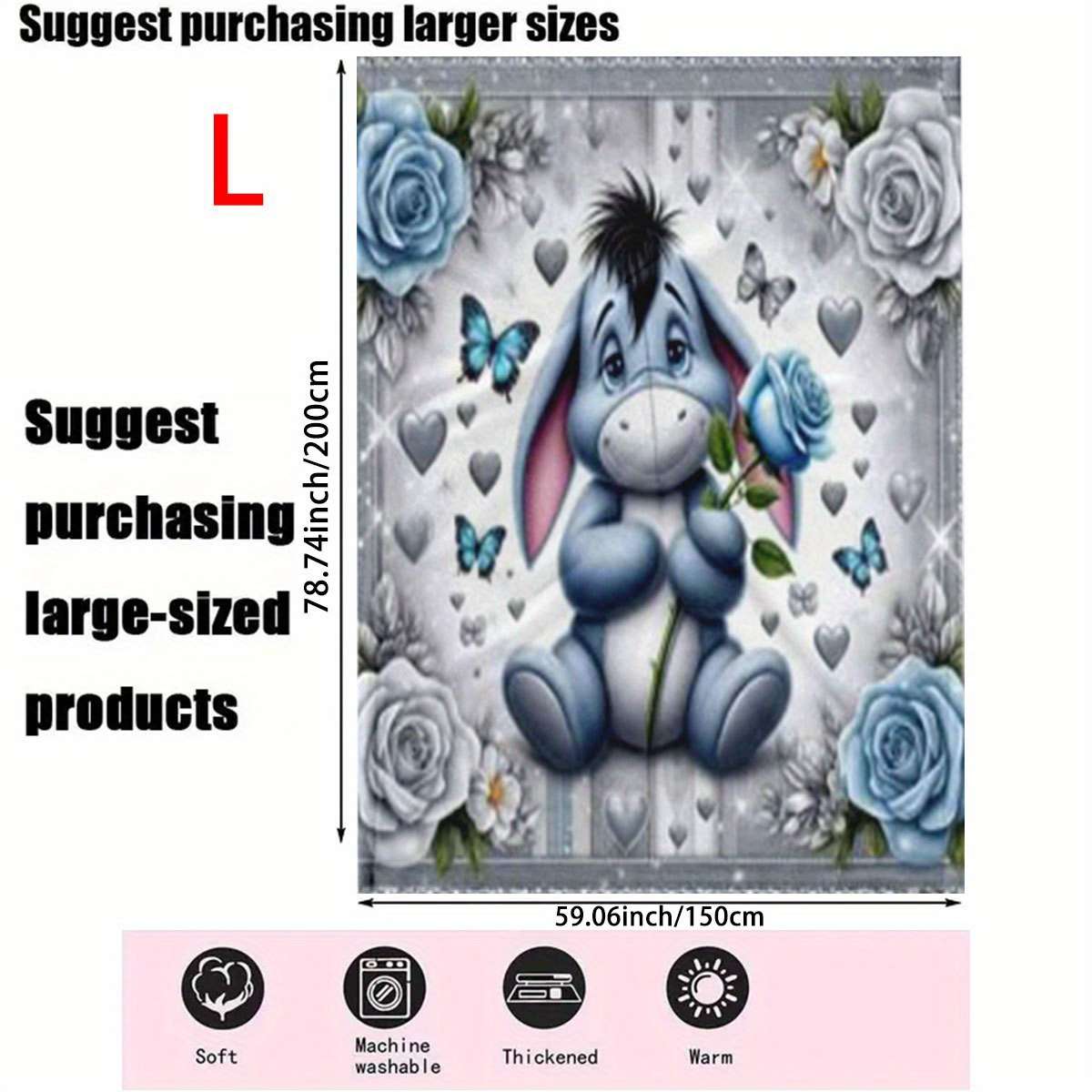 1ps Blanket Size 150X200Cm