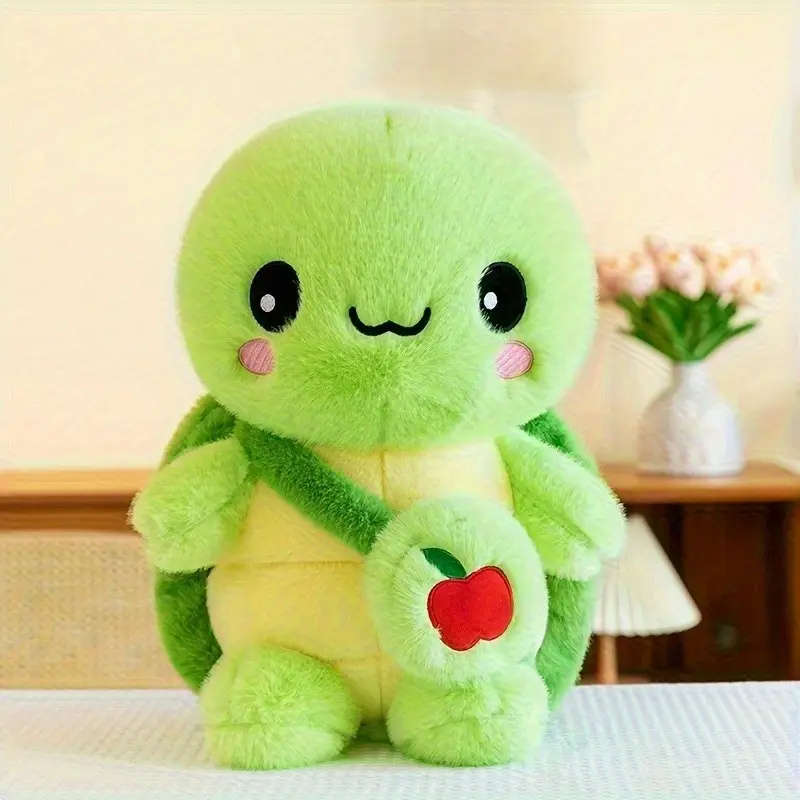 Soft Green Turtle Plush Toy