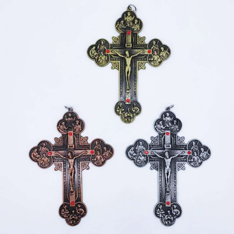 1 Piece Bronze Jesus Theme Pendant