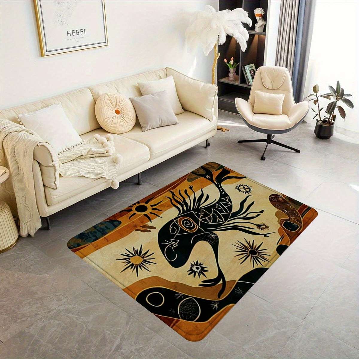 1Pc 80x120cm Floor Mat