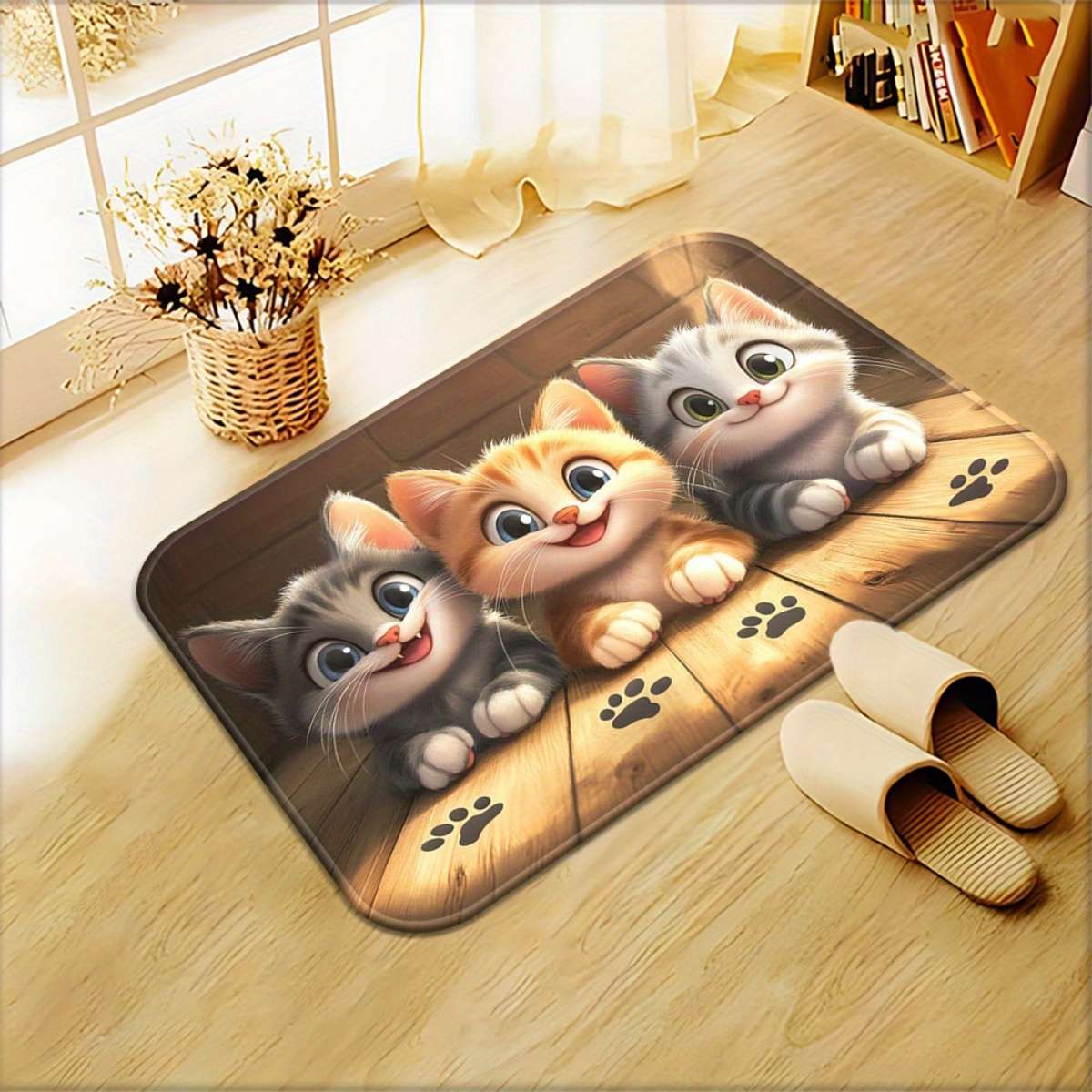 1Pc 15.75x23.62inch 40x60cm Floor Mat