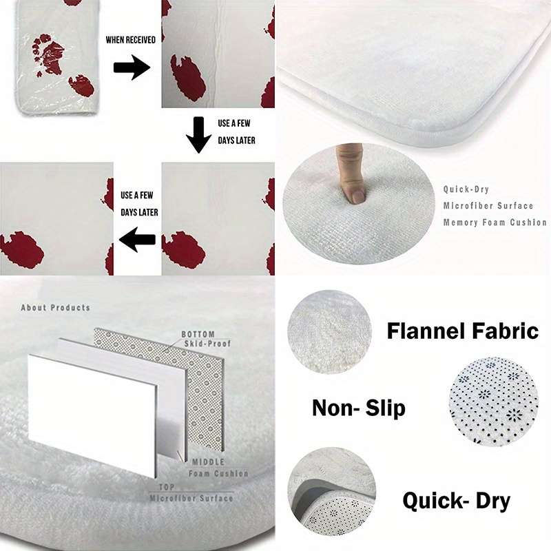 1Pc 40x60cm 15.74x23.62inch Floor Mat