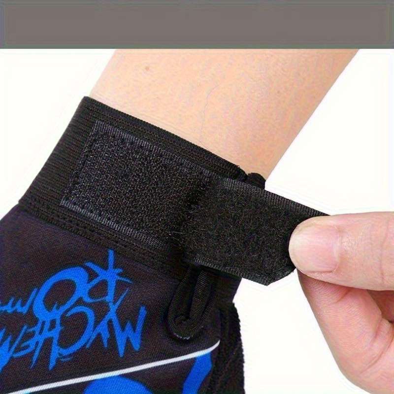 1 Pair Blue One Size Outdoor Sports Gloves