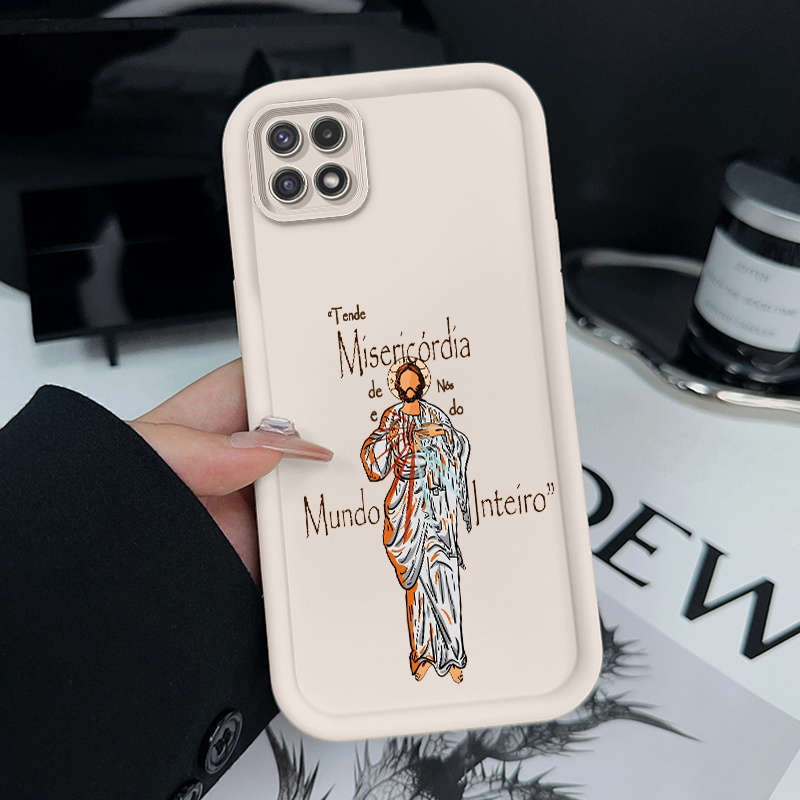 1pc Black For Samsung Galaxy A06 Phone Cases