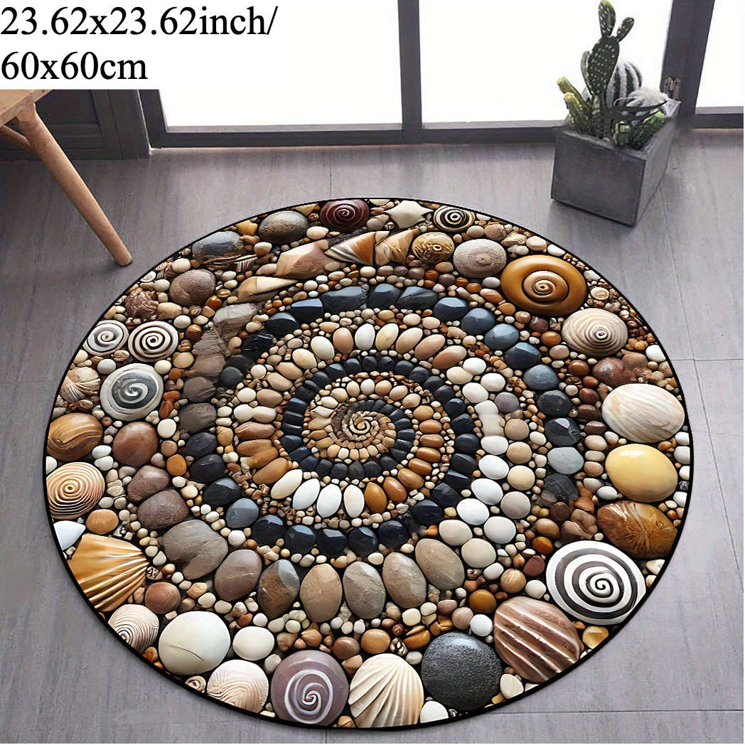 1Pc 39.4x39.4inch 100x100cm Floor Mat