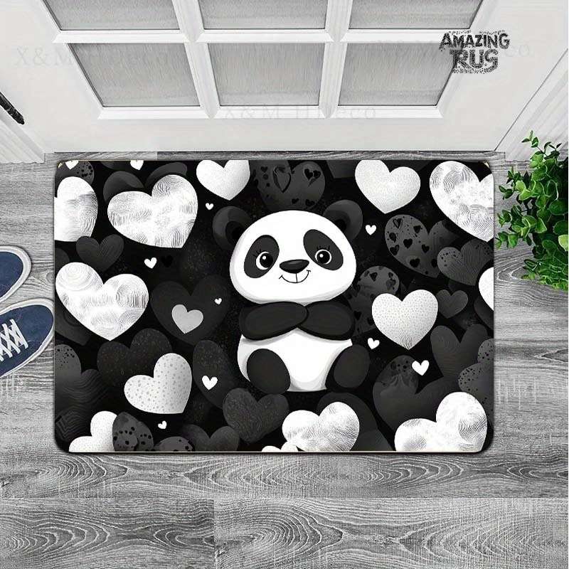 1Pc Black 19.69x31.49inch 50x80cm Floor Mat