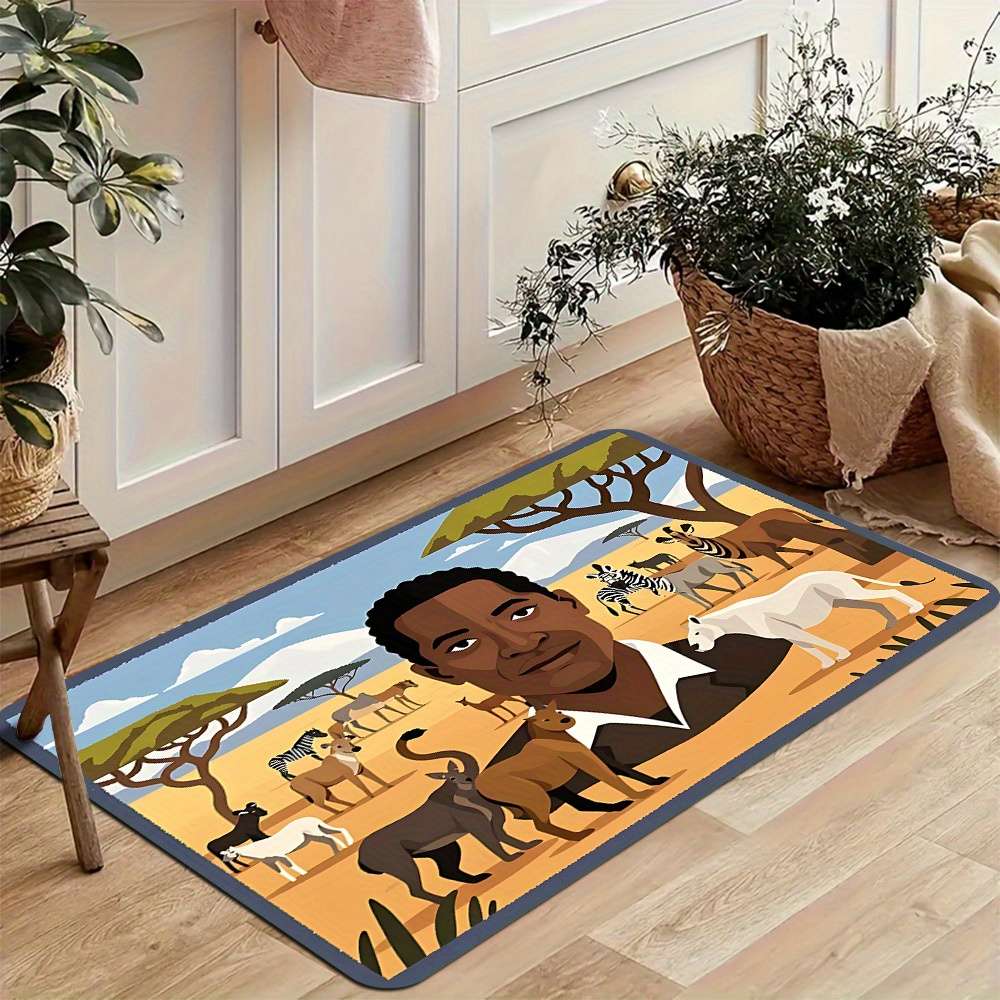 1Pc 19.69x31.50inch 50x80cm Floor Mat