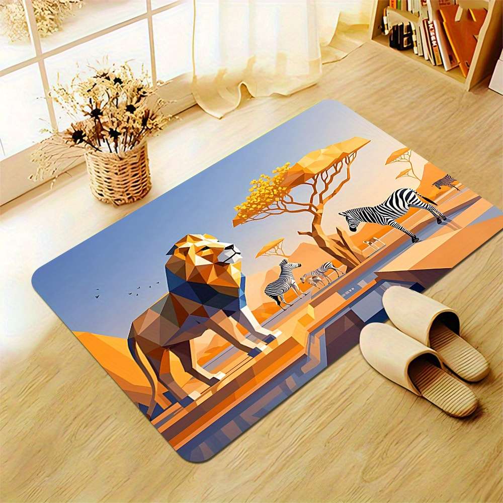 1Pc 23.62x35.43inch 60x90cm Floor Mat