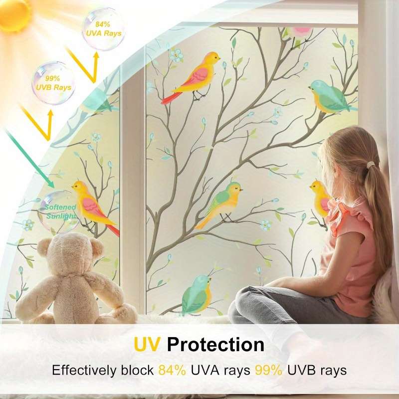 44.98cm x 5.0meter   Door And Window Stickers