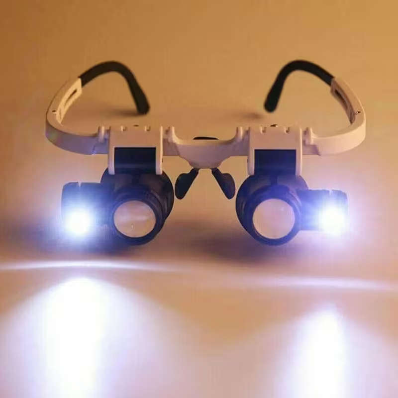 2XLED Watch Jewelry Restoration Magnifying Lamp