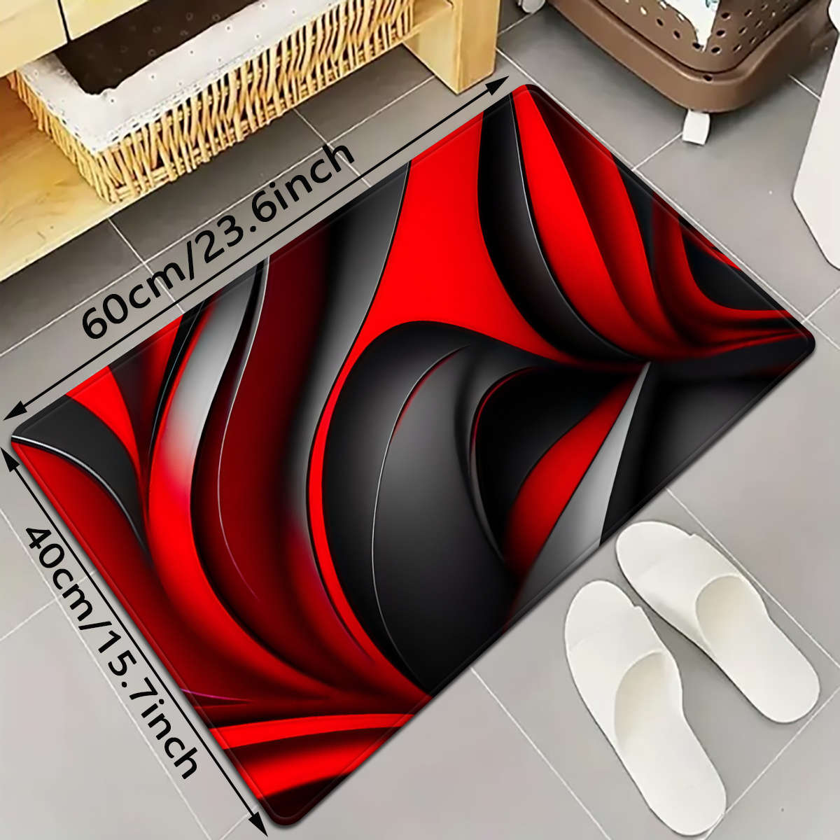 1Pc 80x120cm Floor Mat