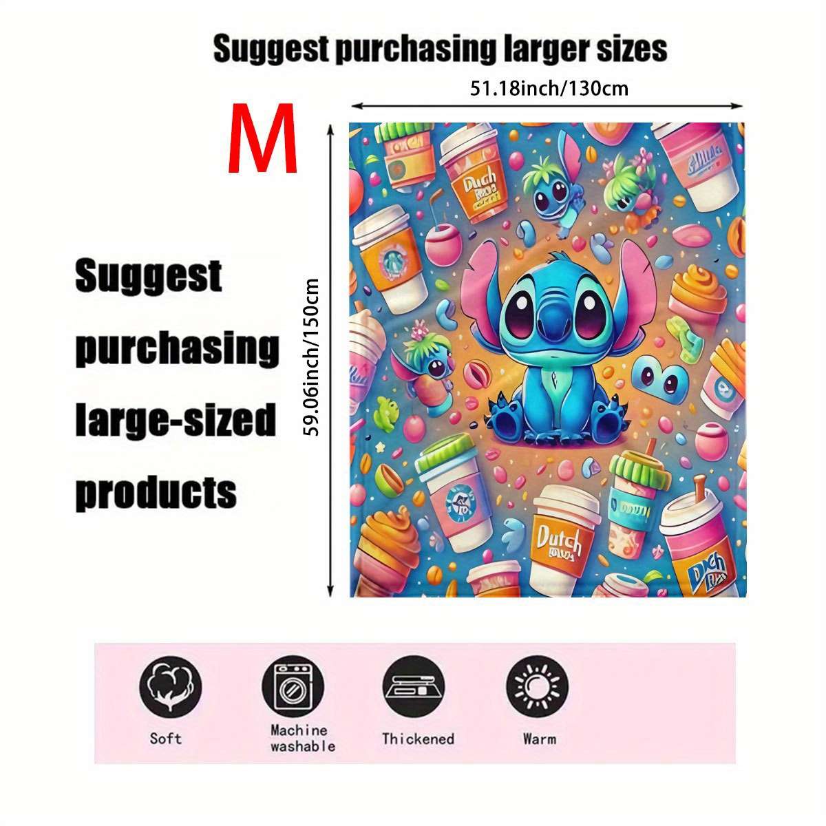 1ps Blanket Size 100X150Cm