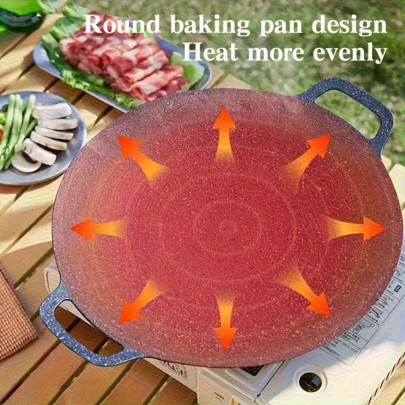 4-Piece Non-Stick Cast Iron Frying Pan Set