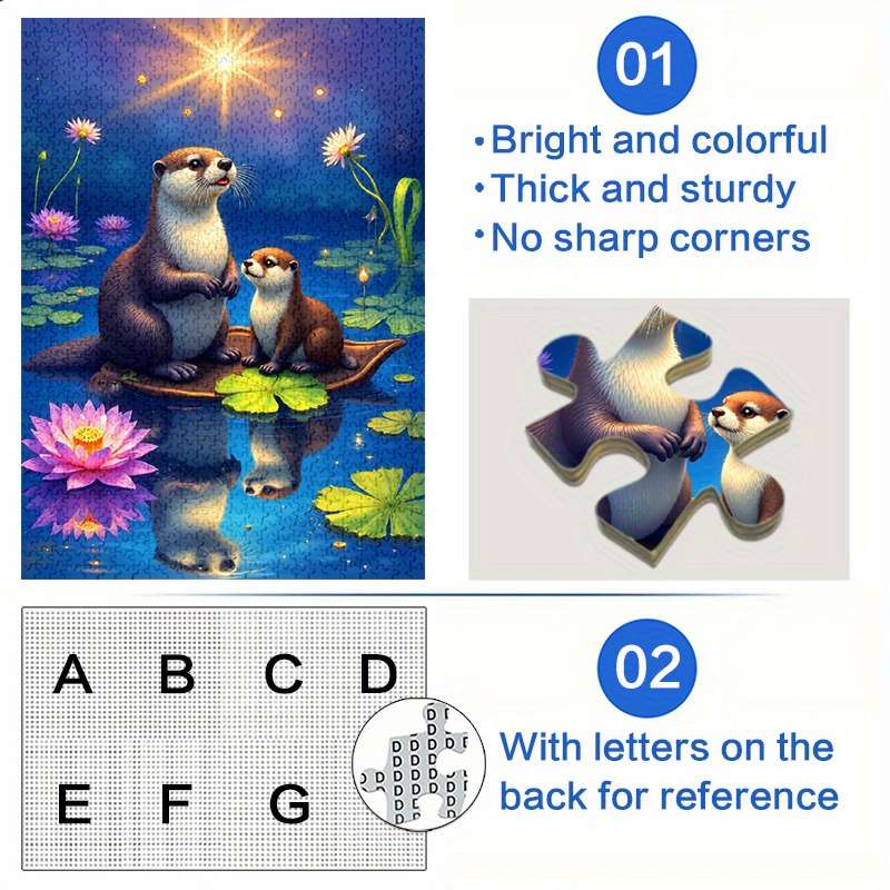 1000 Piece Paper Jigsaw Puzzle For Adults