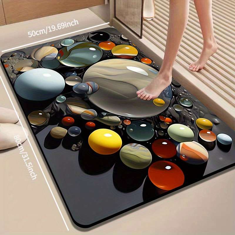 1Pc 50x80cm 19.6x31.5inch Floor Mat