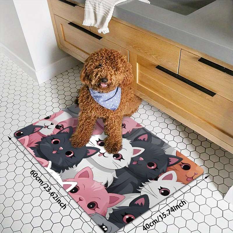 1Pc 20x31inch 50x80cm Floor Mat