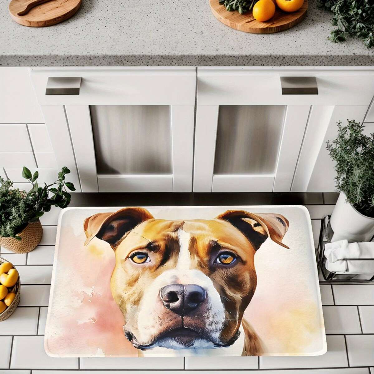 1Pc Art 40x60cm Floor Mat