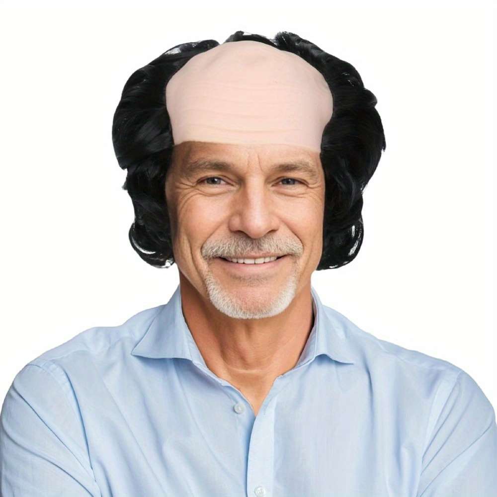 1Pc Black Fashion Design Wig