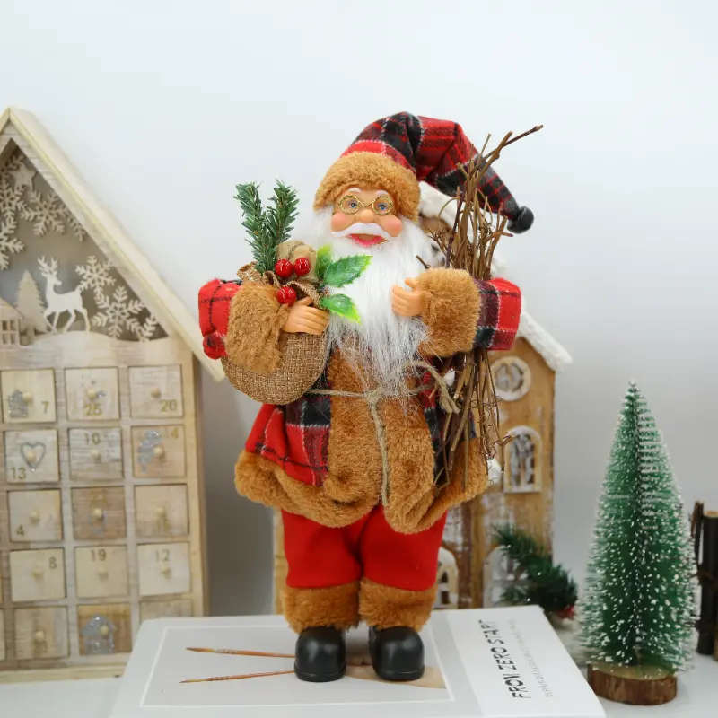 30cm Santa Claus Statue