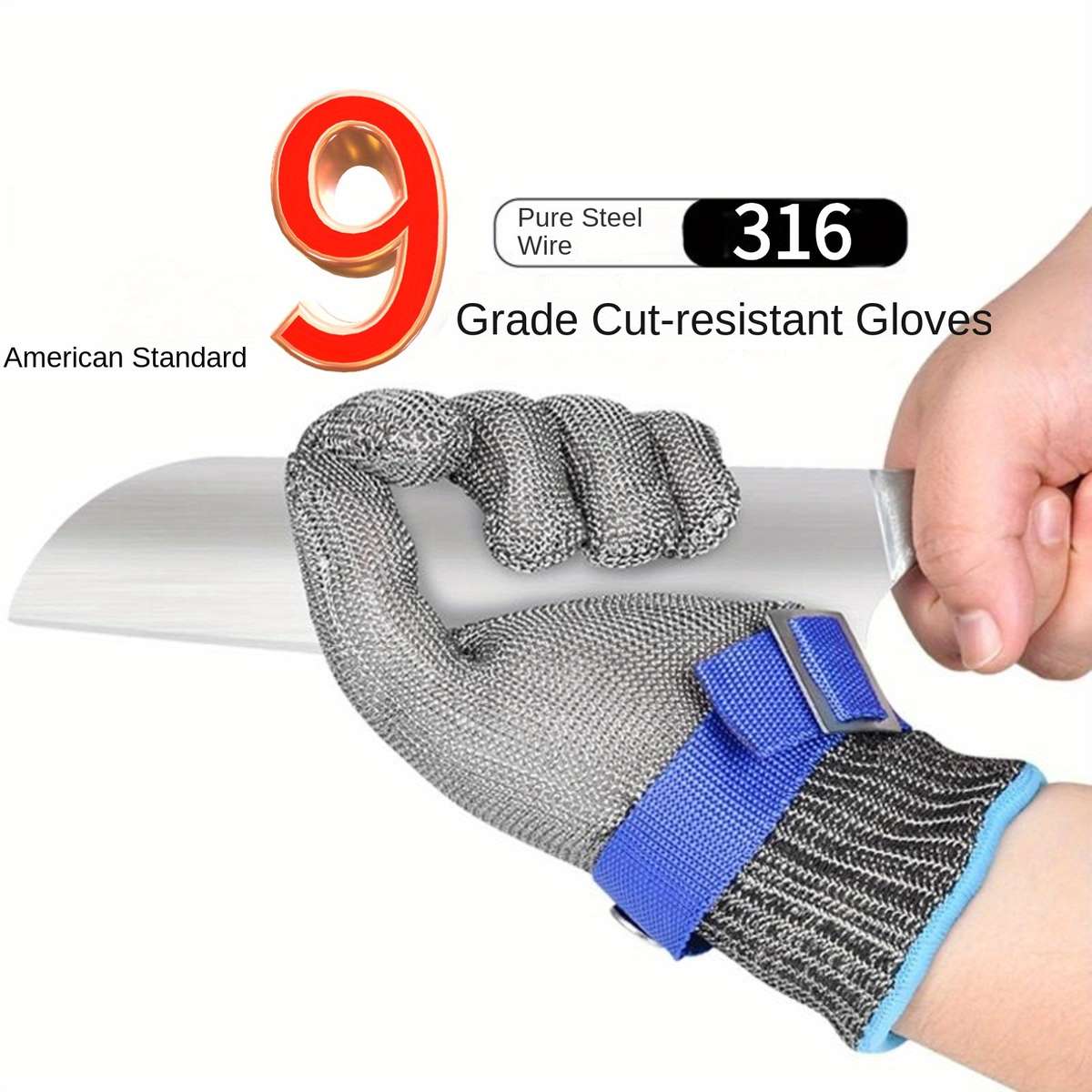 1Pc Size L Multi Purpose Work Glove