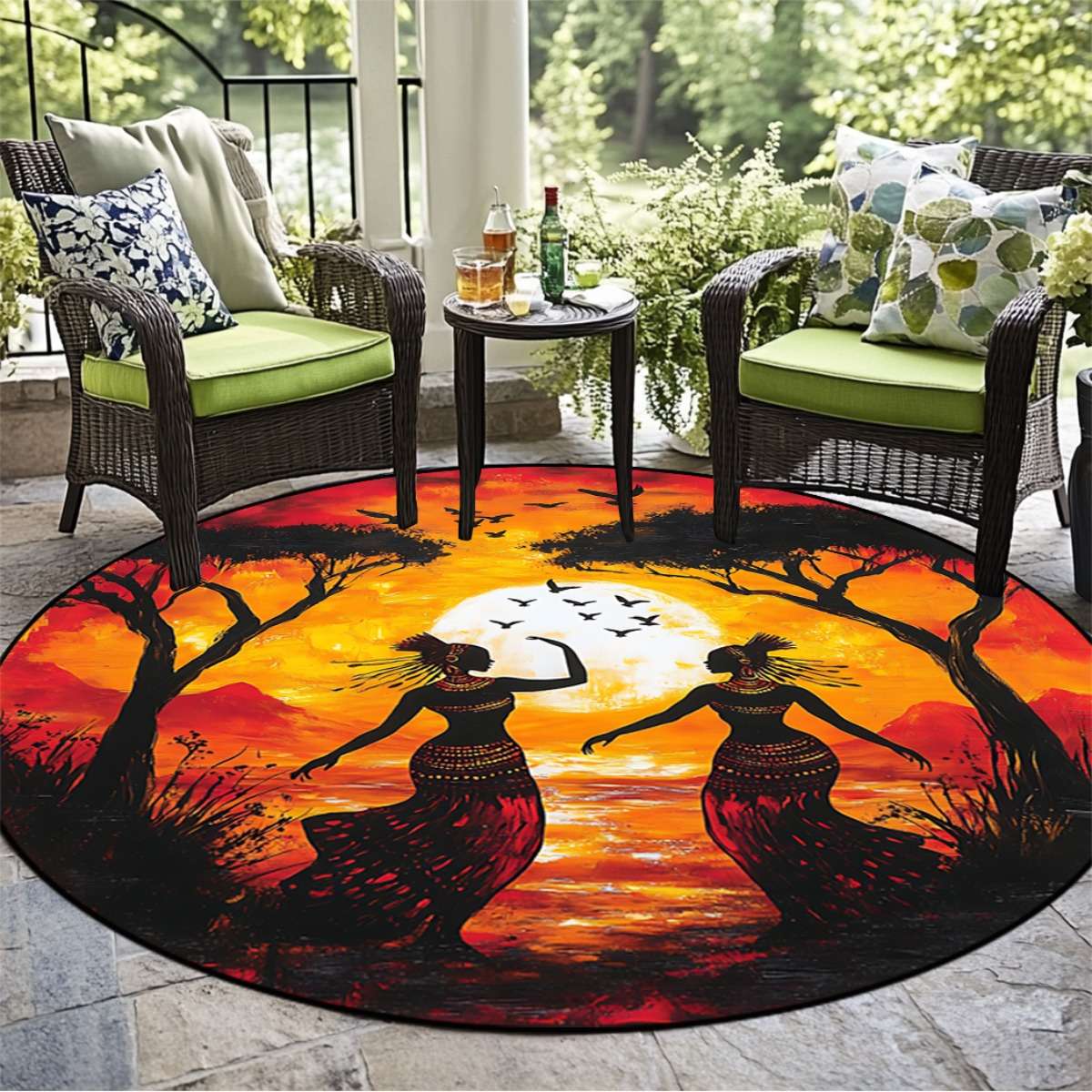 1Pc 140cm 55inch Floor Mat