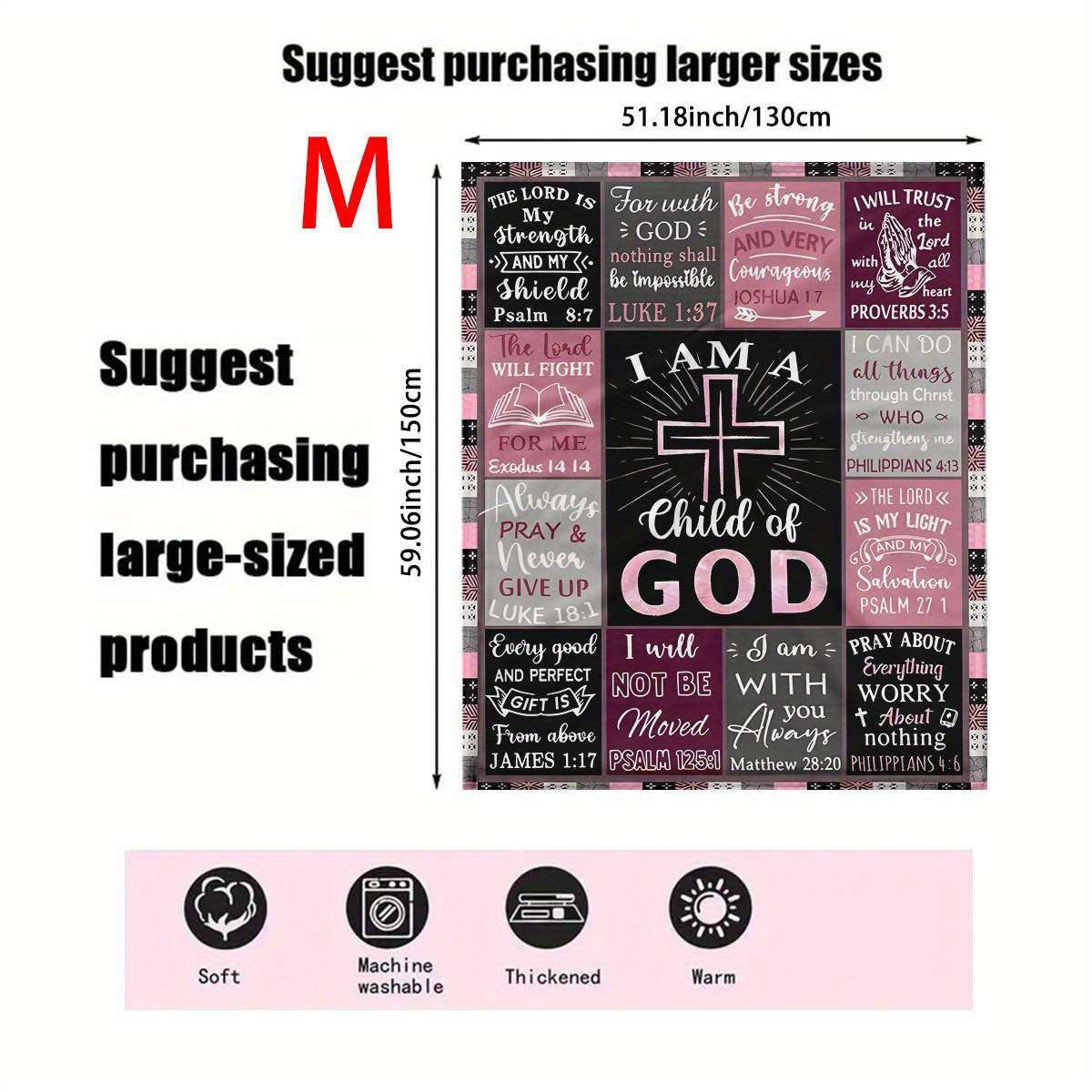 1ps Blanket Size 75X100Cm