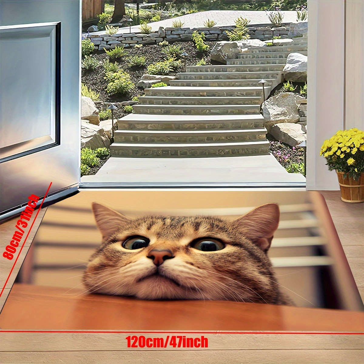 1Pc 80x120cm Floor Mat