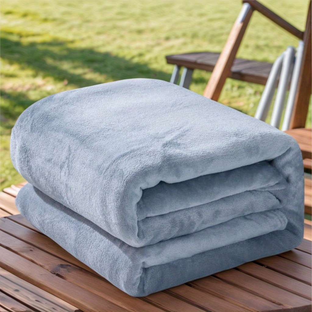 1ps Blanket Color Light Camel size 100x150cm