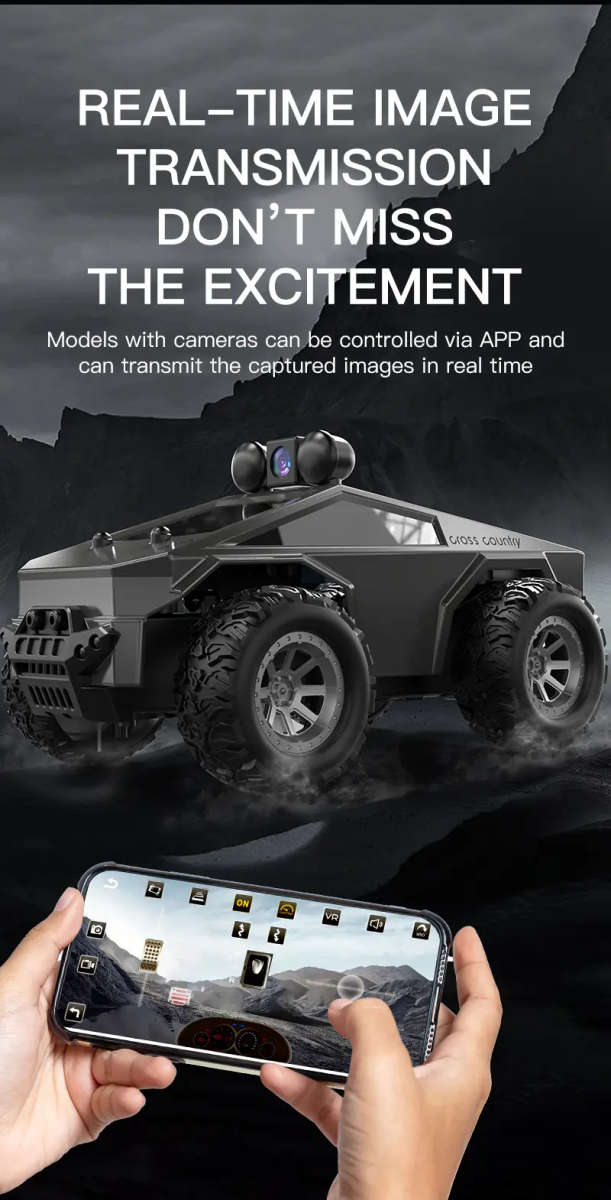 Remote Control Car with Camera Real-time Video Transmission