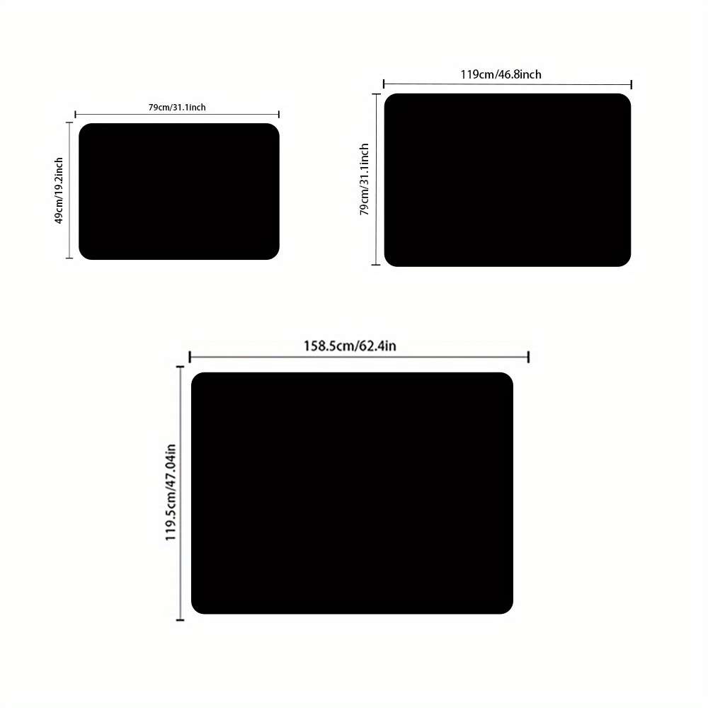 1Pc 50x80cm 19.6x31.5inch Floor Mat