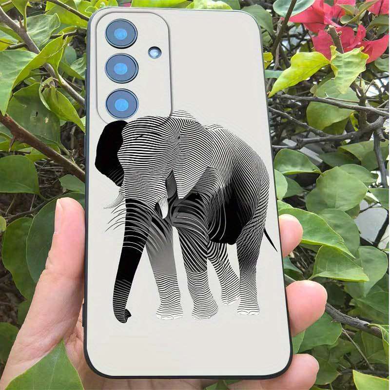 1pc Black For Samsung Galaxy A06 Phone Cases