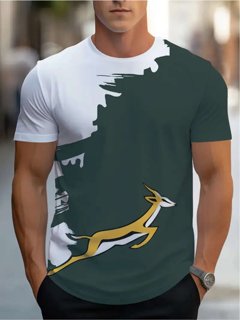 Men's Short Sleeve Crew Neck T-Shirt