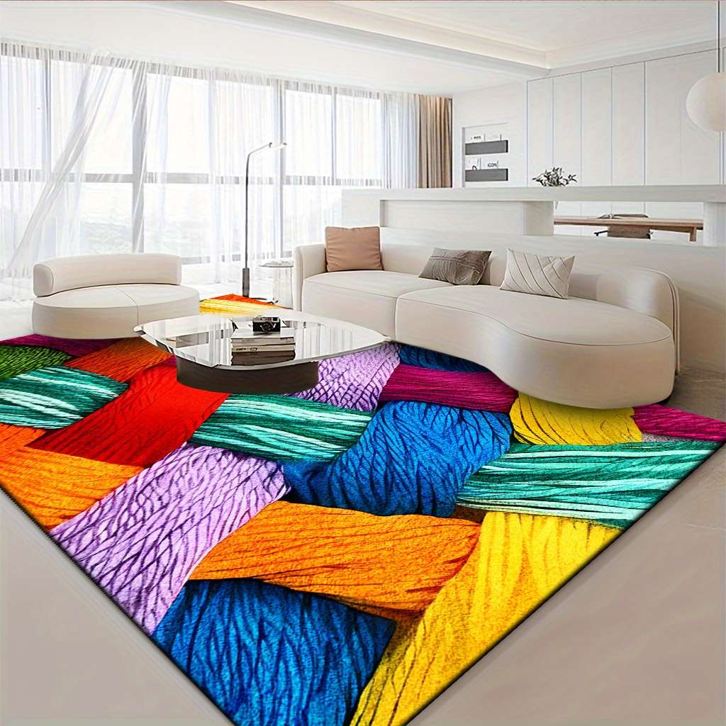 1Pc 160.02x200.66cm 16Ox23Ocm Floor Mat