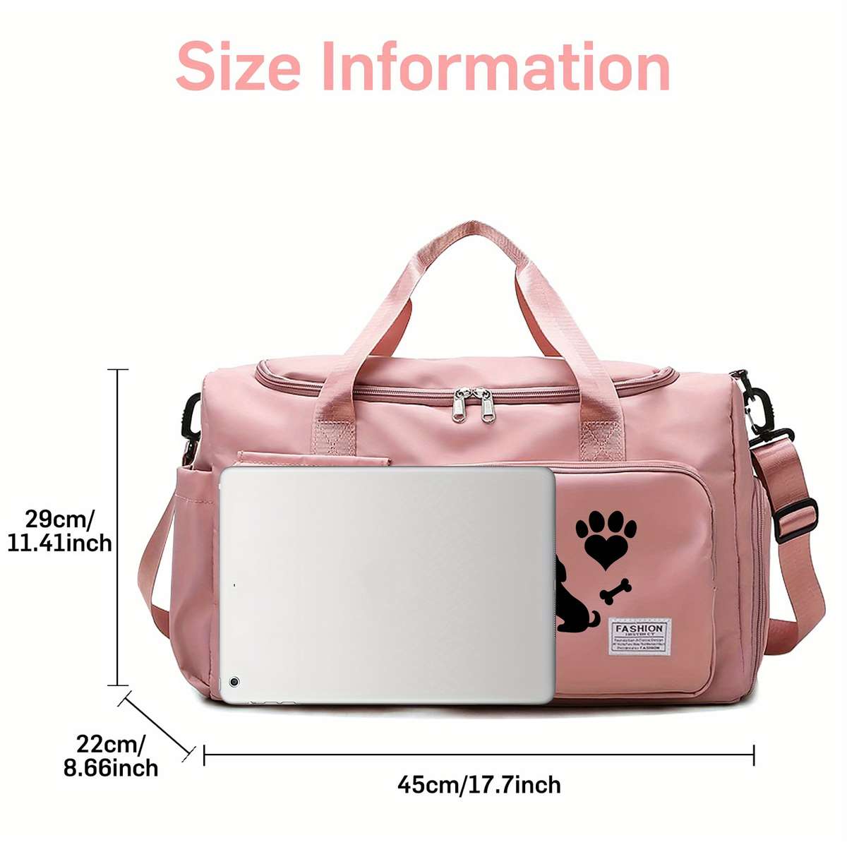 1pc Purple Pet Bag