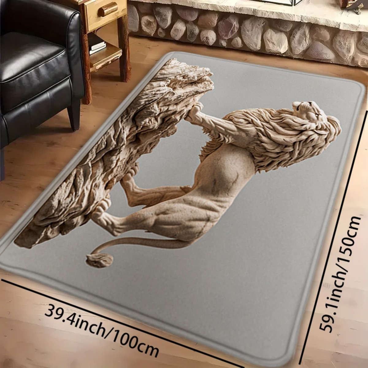 1Pc 100x150cm Floor Mat