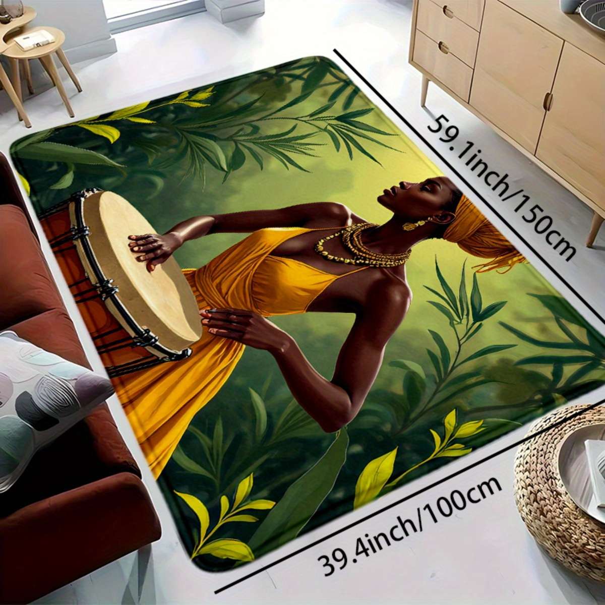 1Pc 40x8cm Floor Mat