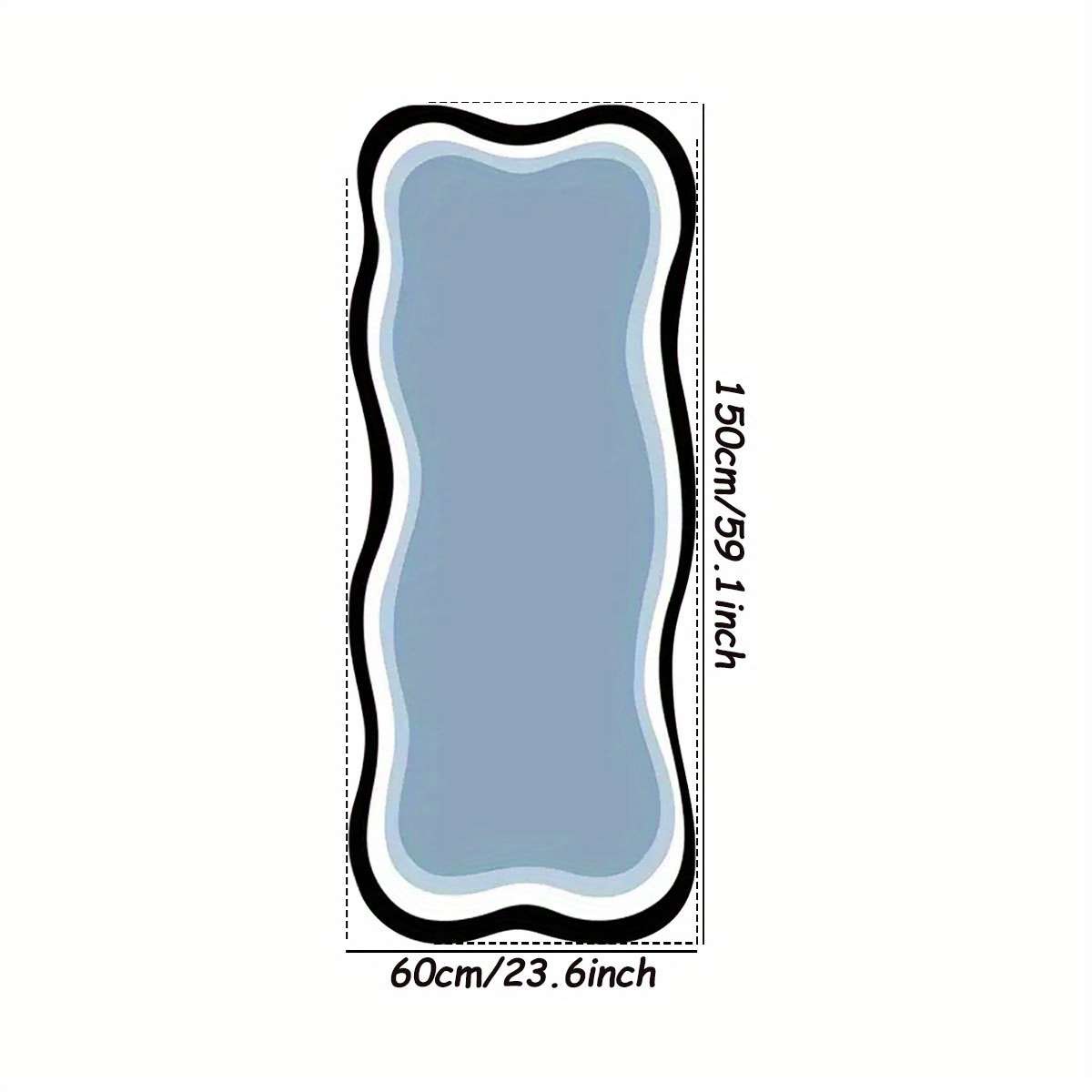 1Pc 60x150cm Floor Mat