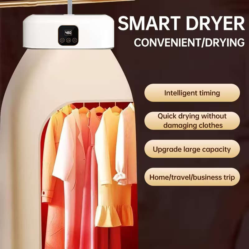 Portable Electric Dryer with Timer Function