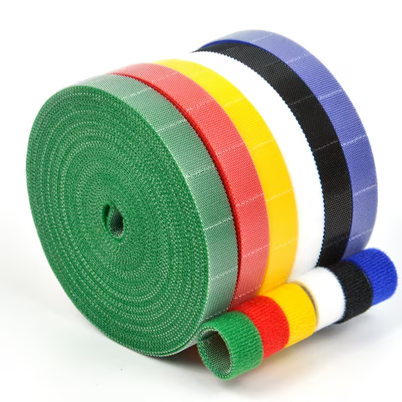 10 Foot Multi Color Reusable Hook And Loop Tape
