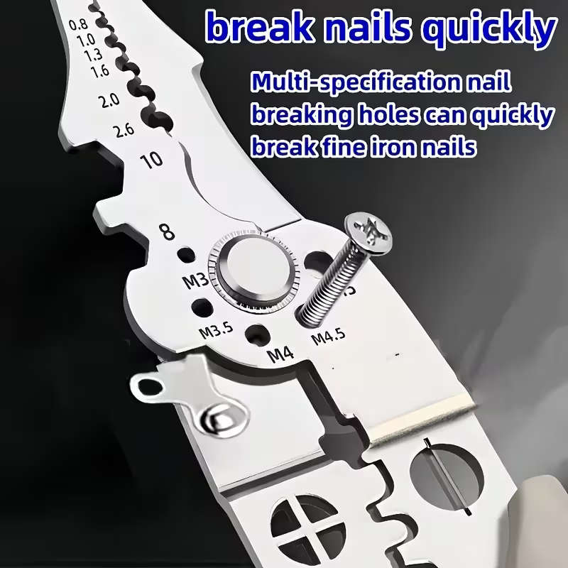 21-in-1 Heavy-Duty All-in-One Multi-Tool with 21 Functions