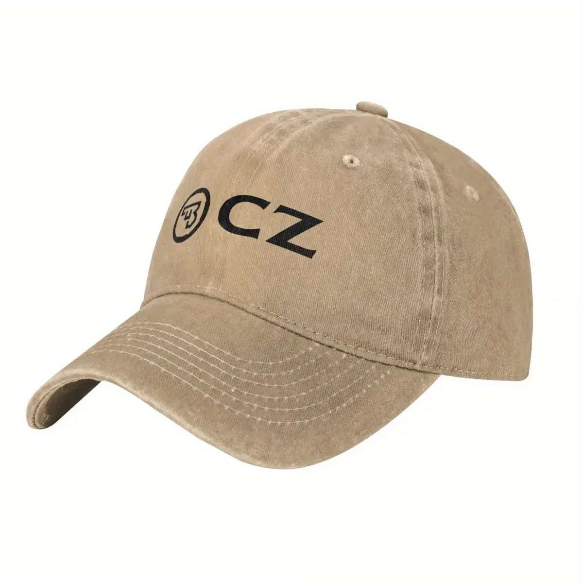 Vintage Ceska Zbrojovka Cz Firearms Baseball Cap Unstructured Cotton Hat With Adjustable Buckl