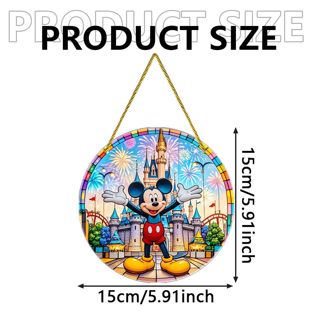 2D Flat Acrylic Table Decoration 15x15cm