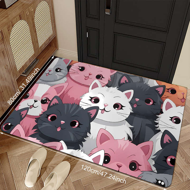 1Pc 20x31inch 50x80cm Floor Mat