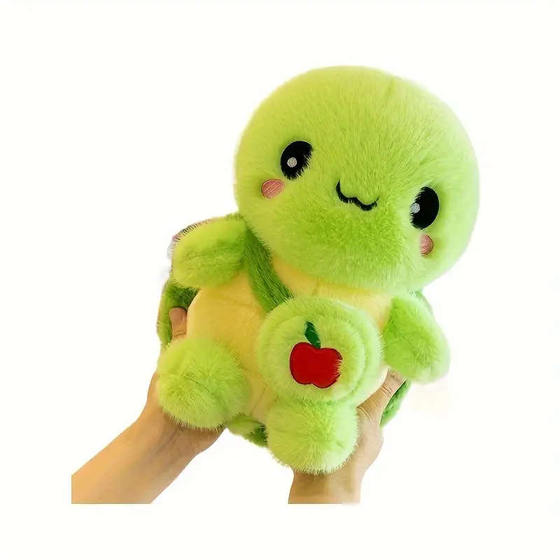 Soft Green Turtle Plush Toy