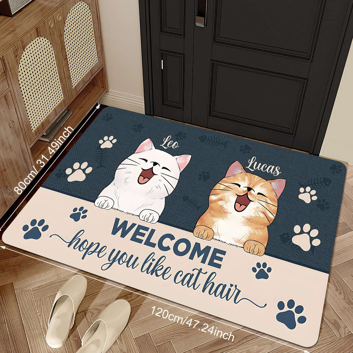 1Pc 31.5x47inch 80x120cm Floor Mat